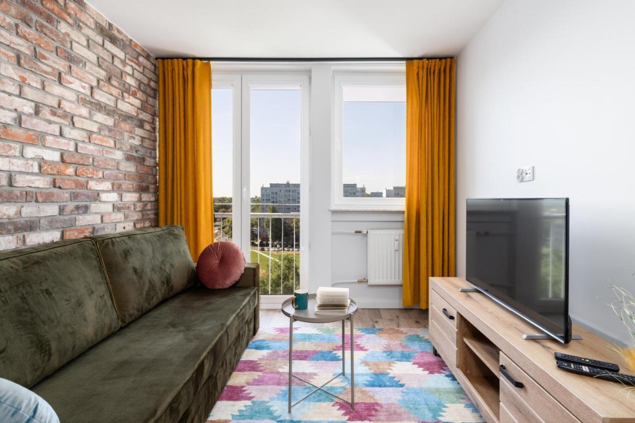 Stylish Apartment Near Wroclavia For 4 Guests By Noclegi Renters Wrocław Exteriör bild